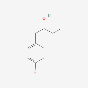 molecular formula C10H13FO B7846376 1-(4-Fluorophenyl)butan-2-ol 