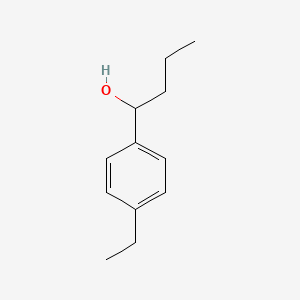 molecular formula C12H18O B7846392 1-(4-Ethylphenyl)-1-butanol CAS No. 166337-43-5