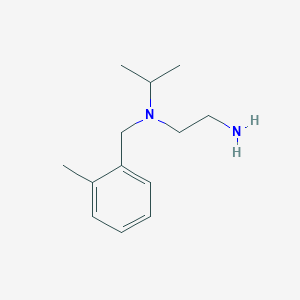 molecular formula C13H22N2 B7846508 N1-Isopropyl-N1-(2-methylbenzyl)ethane-1,2-diamine 