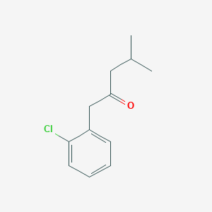 1-(2-Chlorophenyl)-4-methylpentan-2-one