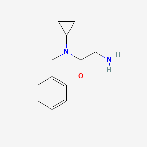 2-Amino-N-cyclopropyl-N-(4-methyl-benzyl)-acetamide