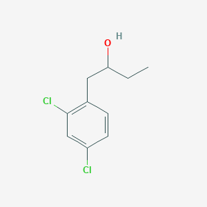 molecular formula C10H12Cl2O B7846553 1-(2,4-Dichlorophenyl)-2-butanol 