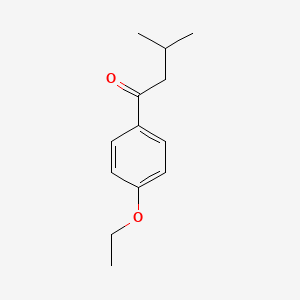 molecular formula C13H18O2 B7846674 4'-Ethoxy-3-methylbutyrophenone 