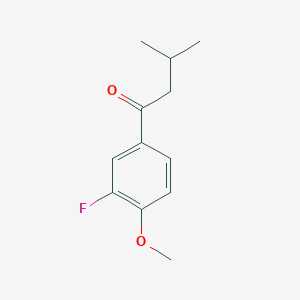 3'-Fluoro-4'-methoxy-3-methylbutyrophenone