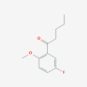 1-(5-Fluoro-2-methoxyphenyl)pentan-1-one