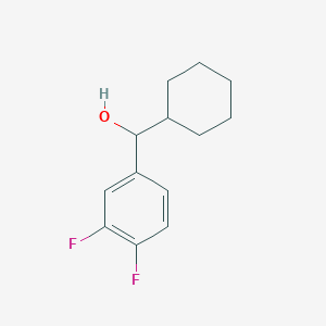 Cyclohexyl(3,4-difluorophenyl)methanol