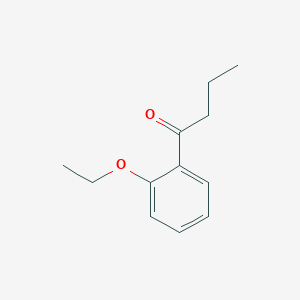 molecular formula C12H16O2 B7846747 2'-Ethoxybutyrophenone 