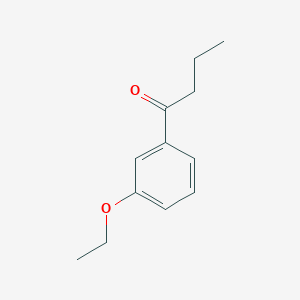 molecular formula C12H16O2 B7846748 3'-Ethoxybutyrophenone 