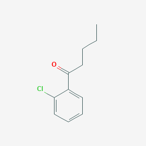 molecular formula C11H13ClO B7846751 1-(2-Chlorophenyl)pentan-1-one 