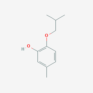 molecular formula C11H16O2 B7846776 2-Isobutoxy-5-methylphenol 