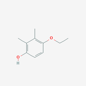 molecular formula C10H14O2 B7846781 4-Ethoxy-2,3-dimethylphenol 