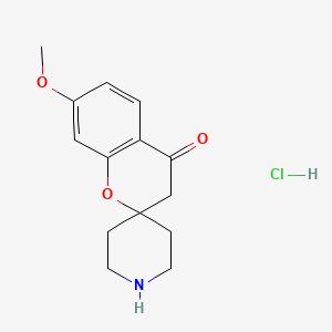 7-methoxyspiro[chromene-2,4'-piperidin]-4(3H)-one hydrochloride