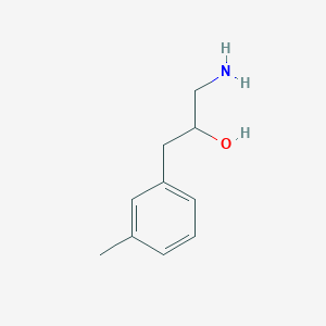 molecular formula C10H15NO B7846900 1-Amino-3-(3-methylphenyl)propan-2-ol 