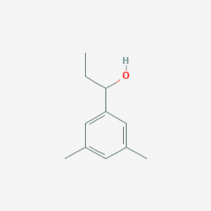 molecular formula C11H16O B7846992 1-(3,5-二甲苯基)-1-丙醇 