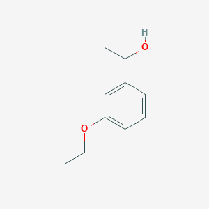 molecular formula C10H14O2 B7847002 1-(3-Ethoxyphenyl)ethanol 