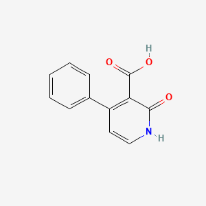 molecular formula C12H9NO3 B7847132 2-Hydroxy-4-phenylnicotinic acid CAS No. 133609-29-7