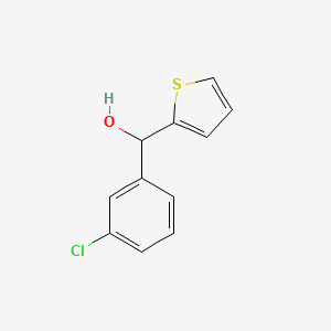 molecular formula C11H9ClOS B7847190 3-Chlorophenyl-(2-thienyl)methanol 