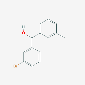 molecular formula C14H13BrO B7847364 (3-Bromophenyl)(m-tolyl)methanol 