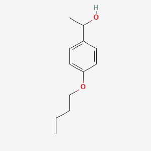 molecular formula C12H18O2 B7847445 1-(4-n-Butoxyphenyl)ethanol 