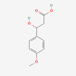 molecular formula C10H12O4 B7847468 3-羟基-3-(4-甲氧基苯基)丙酸 