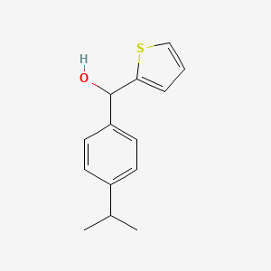 molecular formula C14H16OS B7847559 4-iso-Propylphenyl-(2-thienyl)methanol 