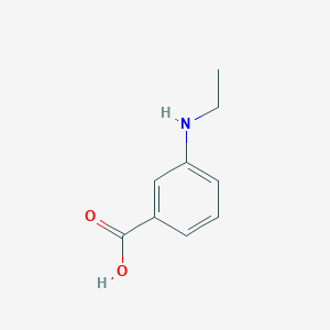 molecular formula C9H11NO2 B7847694 3-(Ethylamino)benzoic acid 