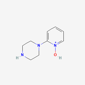 molecular formula C9H14N3O+ B7847730 1-(1-Hydroxypyridin-1-ium-2-yl)piperazine 