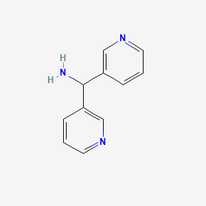 molecular formula C11H11N3 B7847801 (Dipyridin-3-ylmethyl)amine 