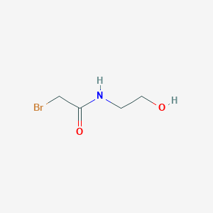 molecular formula C4H8BrNO2 B7847906 N-(2-Hydroxyethyl)-2-bromoacetamide 