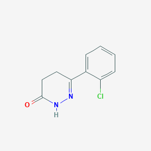 molecular formula C10H9ClN2O B7848013 6-(2-Chlorophenyl)-2,3,4,5-tetrahydropyridazin-3-one 