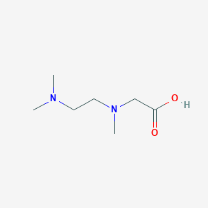 molecular formula C7H16N2O2 B7848065 N-[2-(Dimethylamino)ethyl]-N-methyl-glycine 