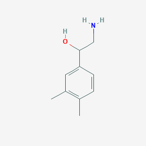 molecular formula C10H15NO B7848078 2-氨基-1-(3,4-二甲苯基)乙醇 CAS No. 786600-48-4
