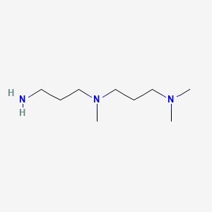 molecular formula C9H23N3 B7848097 1,3-Propanediamine, N-(3-aminopropyl)-N,N',N'-trimethyl- CAS No. 19475-35-5