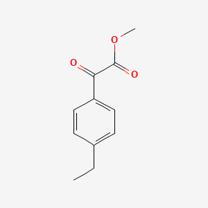 molecular formula C11H12O3 B7848164 Methyl 4-ethylbenzoylformate 