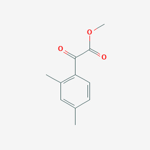 molecular formula C11H12O3 B7848177 Methyl 2,4-dimethylbenzoylformate 
