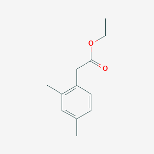 molecular formula C12H16O2 B7848178 Ethyl 2-(2,4-dimethylphenyl)acetate 