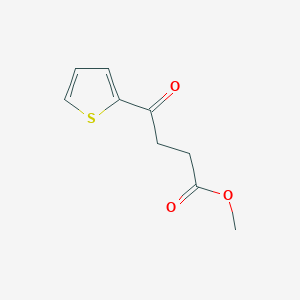 molecular formula C9H10O3S B7848252 Methyl 4-oxo-4-(thiophen-2-yl)butanoate 