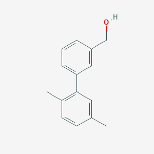 [3-(2,5-Dimethylphenyl)phenyl]methanol