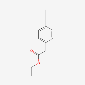 molecular formula C14H20O2 B7848342 (4-tert-Butylphenyl)acetic acid ethyl ester CAS No. 14062-22-7
