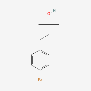 4-(4-Bromophenyl)-2-methylbutan-2-ol