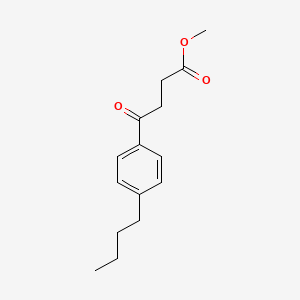 molecular formula C15H20O3 B7848413 Methyl 4-(4-n-butylphenyl)-4-oxobutyrate 