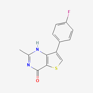 molecular formula C13H9FN2OS B7848700 CID 71683849 