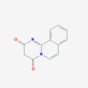 molecular formula C12H8N2O2 B7848793 2H,3H,4H-pyrimido[2,1-a]isoquinoline-2,4-dione 