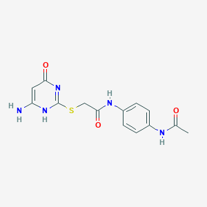 molecular formula C14H15N5O3S B7848802 CID 2368863 