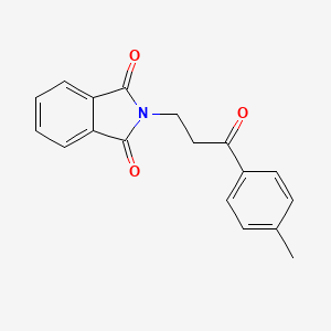 2-[3-(4-Methylphenyl)-3-oxopropyl]isoindole-1,3-dione