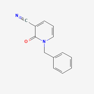 molecular formula C13H10N2O B7849118 1-Benzyl-2-oxopyridine-3-carbonitrile 