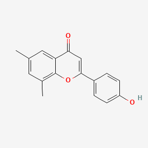 molecular formula C17H14O3 B7849238 4'-Hydroxy-6,8-dimethylflavone 