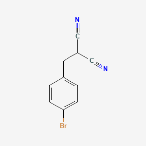 molecular formula C10H7BrN2 B7849410 4-Bromobenzylmalononitrile 