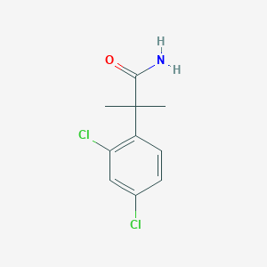 molecular formula C10H11Cl2NO B7849700 2-(2,4-二氯苯基)-2-甲基丙酰胺 