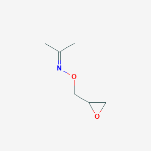 molecular formula C6H11NO2 B7849888 (Oxiran-2-ylmethoxy)(propan-2-ylidene)amine 